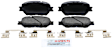 2003 Toyota Camry - Front Ceramic Brake Pad Set, 3.0L 6Cyl, Blue Series