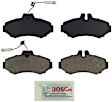BE928 Rear Blue Series Semi-metallic Brake Pad Set