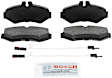 BE928 Rear Blue Series Semi-metallic Brake Pad Set