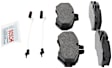 BE928 Rear Blue Series Semi-metallic Brake Pad Set