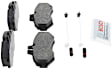 BE928 Rear Blue Series Semi-metallic Brake Pad Set