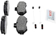 BE928 Rear Blue Series Semi-metallic Brake Pad Set