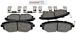 2003 Subaru Baja - Front Ceramic Brake Pad Set, Blue Series