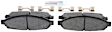 2003 Mercury Grand Marquis - Front Ceramic Brake Pad Set, 4.6L 8Cyl, Blue Series