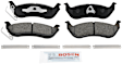 2008 Ford Crown Victoria - Rear Ceramic Brake Pad Set, 4.6L 8Cyl, Blue Series