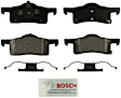BE935H Rear Blue Series Semi-metallic Brake Pad Set