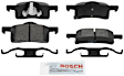 BE935H Rear Blue Series Semi-metallic Brake Pad Set