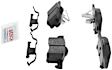 BE935H Rear Blue Series Semi-metallic Brake Pad Set