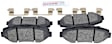 BE943H Front Blue Series Ceramic Brake Pad Set