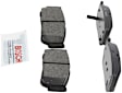 2008 Kia Sorento - Rear Ceramic Brake Pad Set, Blue Series