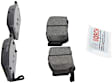 2008 Kia Sorento - Rear Ceramic Brake Pad Set, Blue Series