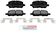 2004 Saturn Ion - Front Ceramic Brake Pad Set, 2.2L 4Cyl, Blue Series