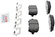 2004 Saturn Ion - Front Ceramic Brake Pad Set, 2.2L 4Cyl, Blue Series