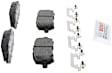 2004 Saturn Ion - Front Ceramic Brake Pad Set, 2.2L 4Cyl, Blue Series