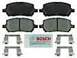 2004 Saturn Ion - Front Ceramic Brake Pad Set, 2.2L 4Cyl, Blue Series