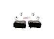 BE960H Front Blue Series Ceramic Brake Pad Set