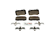 BE960H Front Blue Series Ceramic Brake Pad Set