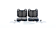 2020 Toyota 86 - Rear Semi-metallic Brake Pad Set, with Brembo Brakes, Blue Series
