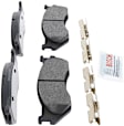 BE966H Front Blue Series Semi-metallic Brake Pad Set