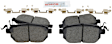 2005 Infiniti FX45 - Front Ceramic Brake Pad Set, Blue Series