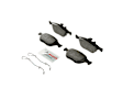 BE970H Front Blue Series Semi-metallic Brake Pad Set