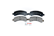 BE974A Rear Blue Series Ceramic Brake Pad Set