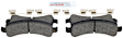 BE974AH Rear Blue Series Ceramic Brake Pad Set