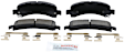BE974H Rear Blue Series Ceramic Brake Pad Set