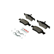 BE986H Rear Blue Series Semi-metallic Brake Pad Set