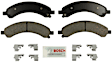 BE989H Rear Blue Series Ceramic Brake Pad Set