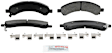 BE989H Rear Blue Series Ceramic Brake Pad Set