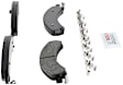 BE989H Rear Blue Series Ceramic Brake Pad Set