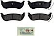 BE998 Rear Blue Series Ceramic Brake Pad Set