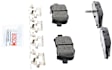 2016 Chevrolet Impala Limited - Rear Ceramic Brake Pad Set, 3.6L 6Cyl, Blue Series