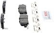 2016 Chevrolet Impala Limited - Rear Ceramic Brake Pad Set, 3.6L 6Cyl, Blue Series