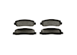 BHD1069 Front QuietCast Series Semi-metallic Brake Pad Set