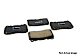 1995 Ford F-53 Motorhome Chassis - Front or Rear Semi-metallic Brake Pad Set, 7.5L 8Cyl