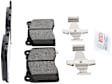 2005 Volvo S60 - Front Semi-metallic Brake Pad Set, 2.5L 5Cyl, Quietcast Premium Series