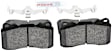 2005 Volvo S60 - Front Semi-metallic Brake Pad Set, 2.5L 5Cyl, Quietcast Premium Series