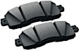 BP1024 Front Quietcast Premium Series Semi-metallic Brake Pad Set