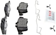 2011 Jaguar XJ - Rear Semi-metallic Brake Pad Set, 5.0L 8Cyl, Quietcast Premium Series