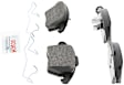 BP1107 Front QuietCast Series Semi-metallic Brake Pad Set