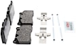2011 Volkswagen Touareg - Front Semi-metallic Brake Pad Set, 3.0L 6Cyl, QuietCast Series