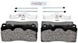 2011 Volkswagen Touareg - Front Semi-metallic Brake Pad Set, 3.0L 6Cyl, QuietCast Series