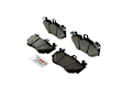 2013 Audi RS5 - Front Semi-metallic Brake Pad Set, QuietCast Series
