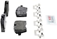 2014 Mini Cooper - Front Semi-metallic Brake Pad Set, 2.0L 4Cyl, Quietcast Premium Series