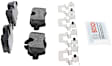 2014 Mini Cooper - Rear Semi-metallic Brake Pad Set, 2.0L 4Cyl, Quietcast Premium Series