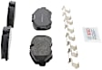 2021 Mercedes Benz Metris - Front Semi-metallic Brake Pad Set, 2.0L 4Cyl, Quietcast Premium Series