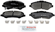 BP1327 Front Quietcast Premium Series Semi-metallic Brake Pad Set