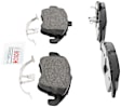 BP1342 Front Quietcast Premium Series Semi-metallic Brake Pad Set